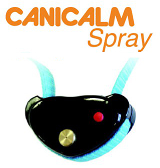 Canicalm antiskällhalsband med citronspray
